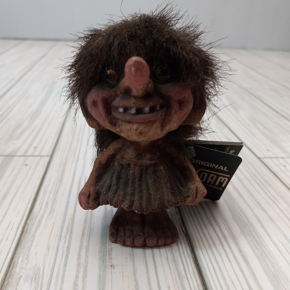 Vintage NYForm Norwegian Girl Troll